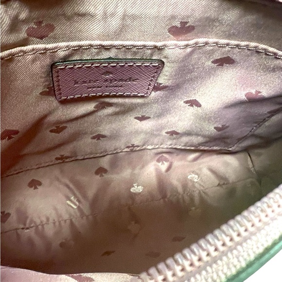 New Kate Spade glitter crossbody bag purse Greta court Ramsey5.7"h x 9.4"w x 1.4 - Picture 7 of 7